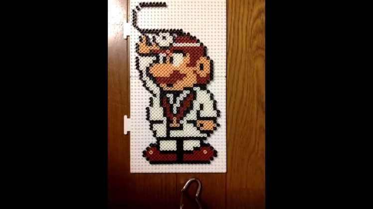 Perler Beads,Dr.Mario build