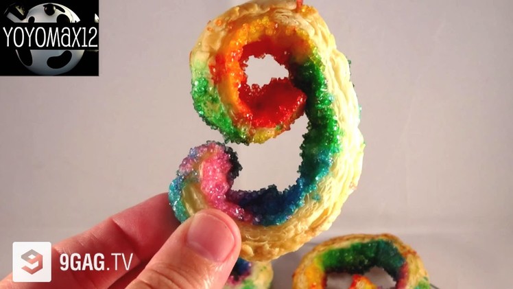 Rainbow And Nutella Palmiers Cookies With yoyomax12 | 9GAG TV