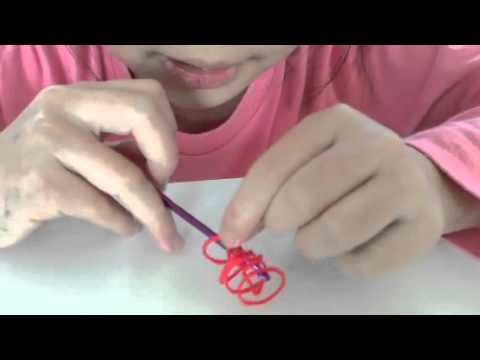 Rainbow loom charm how to make a cherry easy