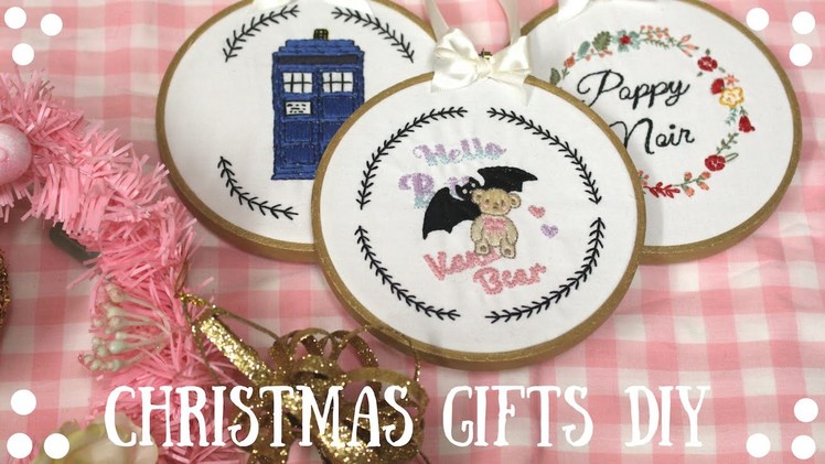 ~Simple Christmas DIY (Embroidery Ornaments): 25 Days of Vlogmas~