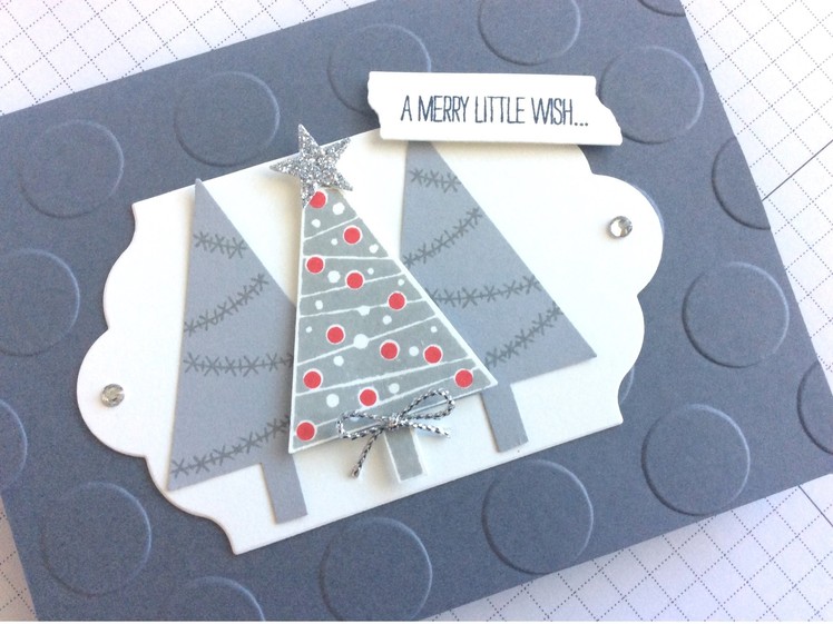 Stampin' Up! Festival of Trees Christmas Card Swap