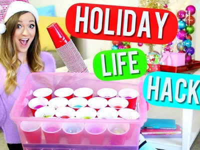 20 DIY Holiday Life Hacks!! Alisha Marie