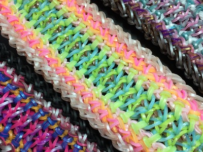 All Tied Up Rainbow Loom Bracelet.How To