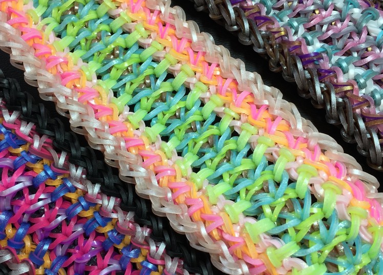 All Tied Up Rainbow Loom Bracelet.How To