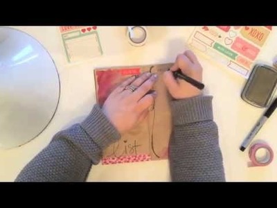 Art Journal | Valentine's Day Love List! Collab with Florence Antonette