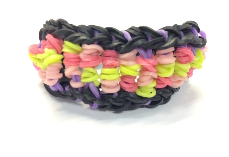 Bandaloom: How to make a Candy Twist bracelet