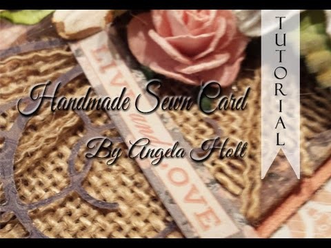 Card Tutorial with Sewing Technique