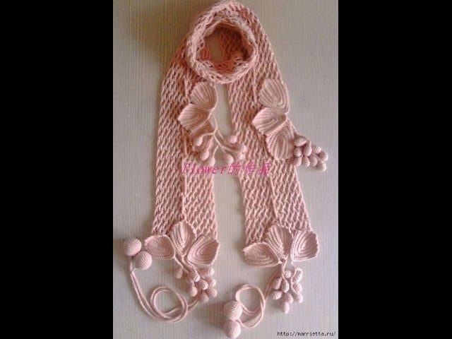 Crochet Scarf| free |crochet patterns|378