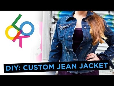 Custom Jean Jacket: Look DIY