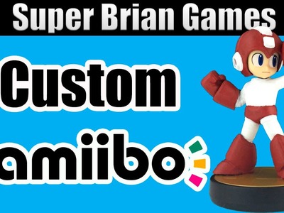 DIY Custom Mega Man Amiibo Tutorial Fan Made