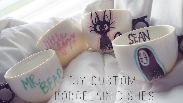 DIY: Custom Porcelain Dishes