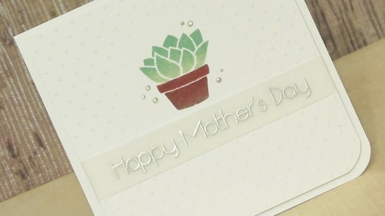 DIY Diffuser | Mother's Day card ft. Lawn Fawn