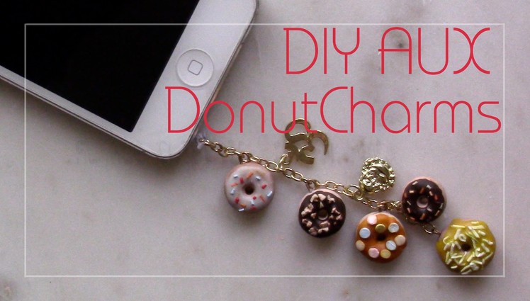 DIY Donut Aux Plug Charms