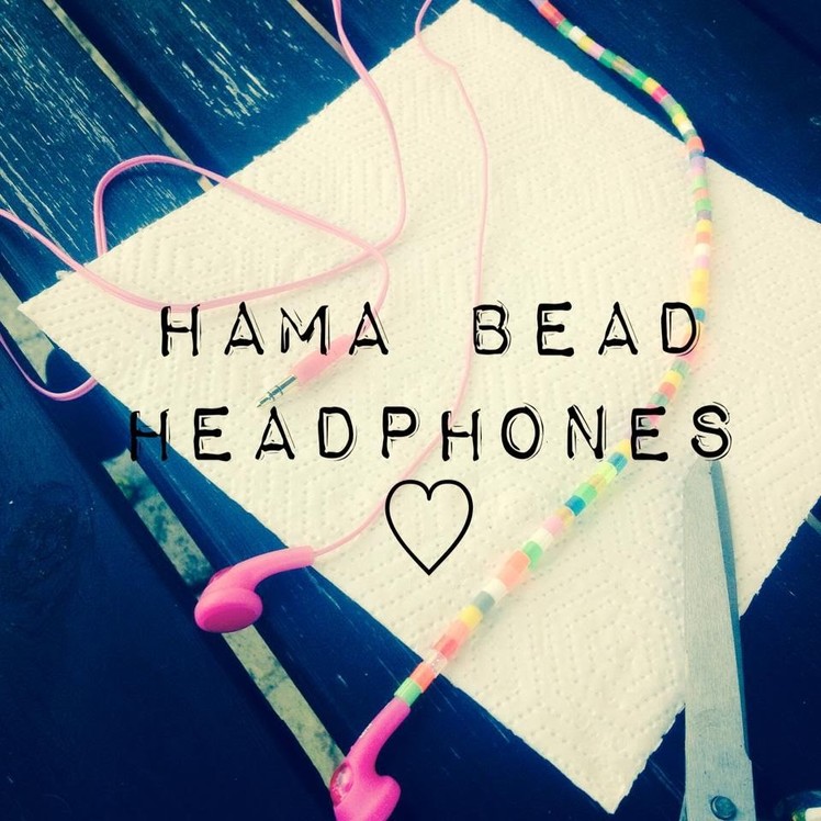 ♥ DIY Hama Bead Headphones ♥