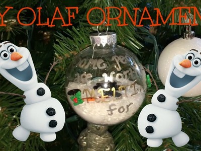 DIY Olaf Ornament ~ Countdown to Christmas