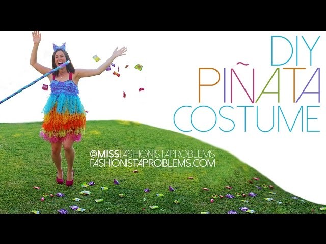 DIY Piñata Costume for under $20