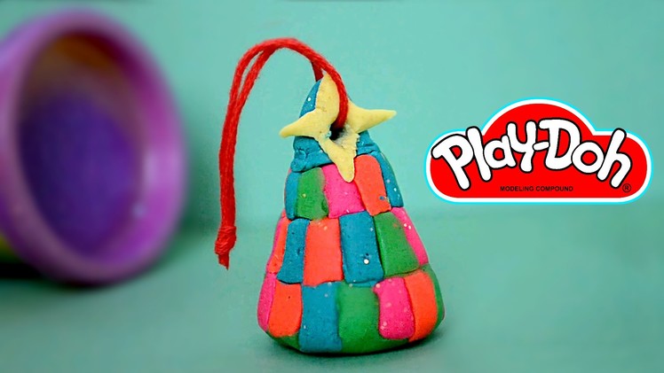 DIY Play-Doh Christmas tree ornament