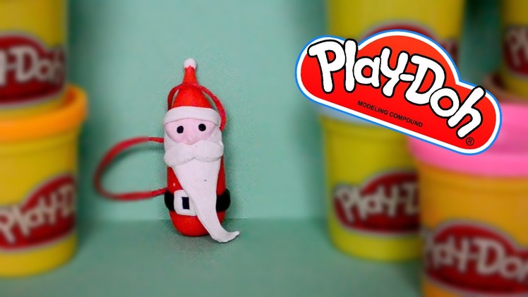 DIY Play-Doh Santa is coming to town