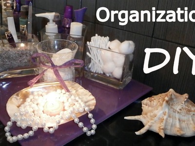 DIY Room Organization & Storage Ideas: Bathroom Edition | Super Easy Bathroom Decor