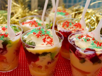 Easy recipe: How to make kids' Christmas trifles