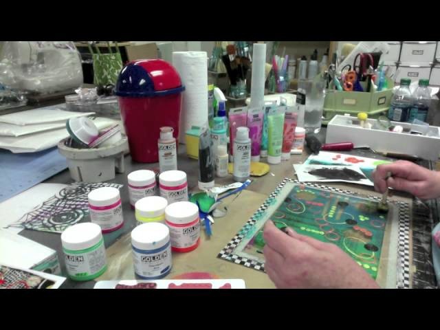 Gelli Tape Goes All The Way -- Part 2 - Patti Tolley Parrish - Inky Obsessions