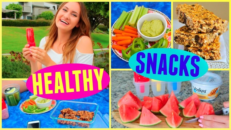 Healthy & Easy Snack Ideas for Summer!