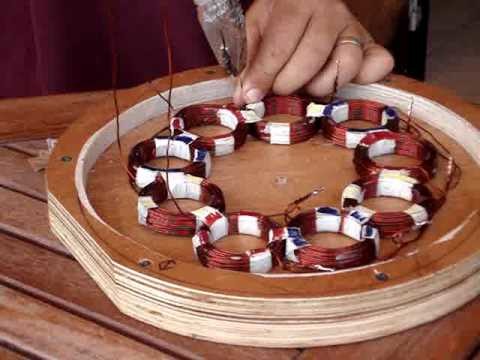 How to build a homemade stator for a P.M.A generator (wind turbine, hydroelectric)