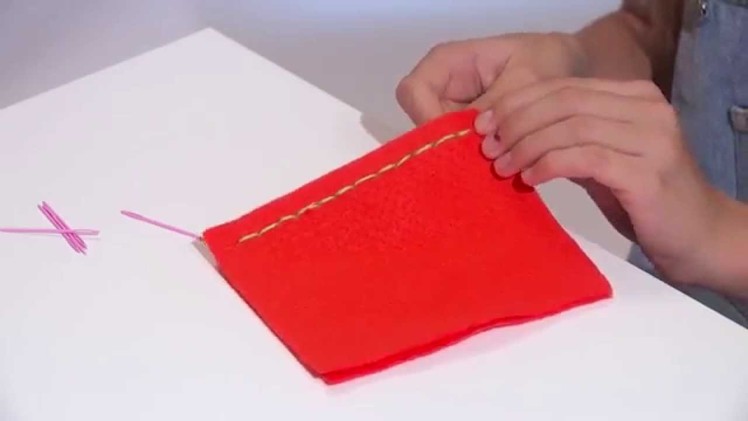 How To Double Running Stitch