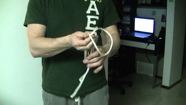 How To Make A Noose. Slip Knot