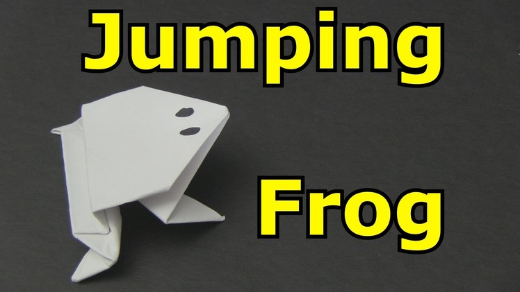 How to Make a Paper Frog that Jumps High and Far