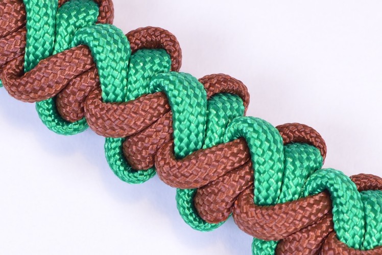 How to Make a Paracord Survival Bracelet "River Filled with Jumping Fish" - BoredParacord