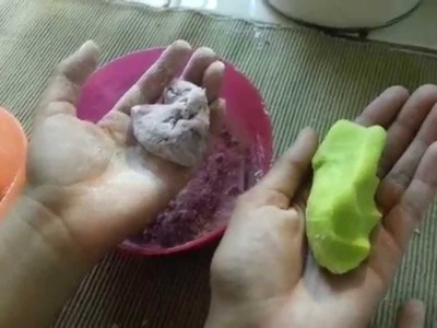 How to make Play Dough with 3 things 