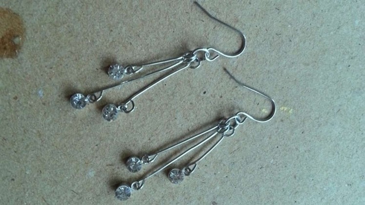 How To Make Wire And Stone Earrings - DIY Style Tutorial - Guidecentral