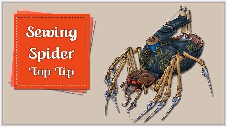 How To Stop Threads Snagging with Sewing Spiders :: Top Tip by Babs Rudlin