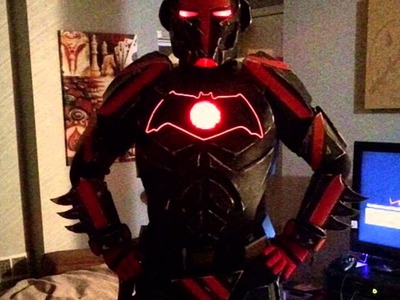 IronBat Custom Suit. DIY EVA Foam Cosplay Build