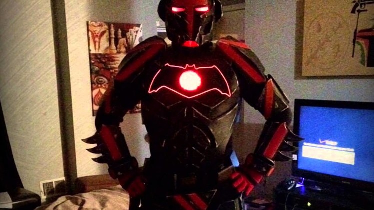 IronBat Custom Suit. DIY EVA Foam Cosplay Build