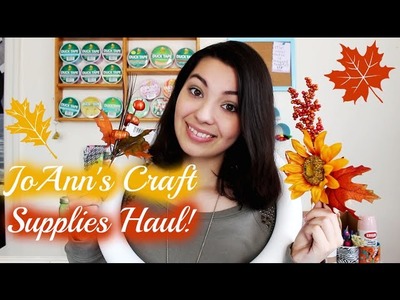 JoAnn's Fall Craft Supplies Haul!