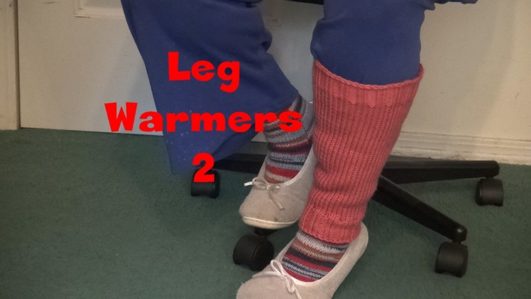 Leg Warmers 2 for the Knitter Only
