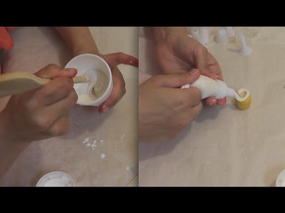Make Fake Clay Icing. for porcelain clay DIY.