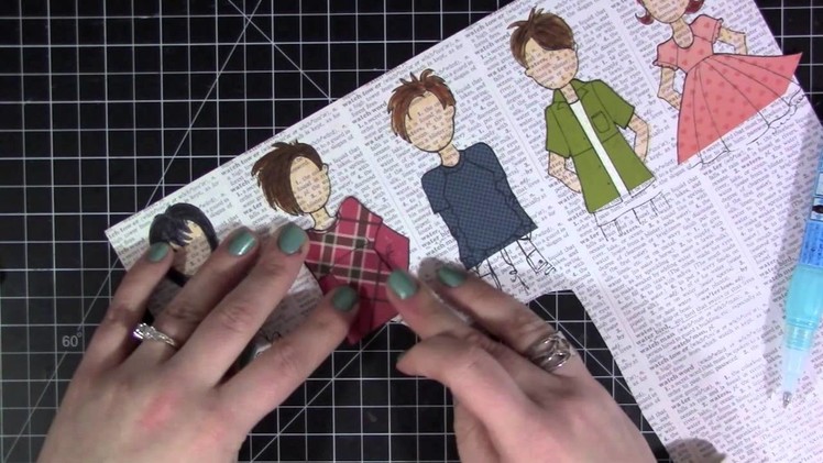 Paper Doll Layout | April 2015