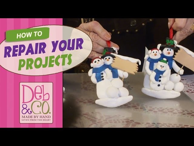 Polymer Clay Tutorial - How to Repair Your Projects
