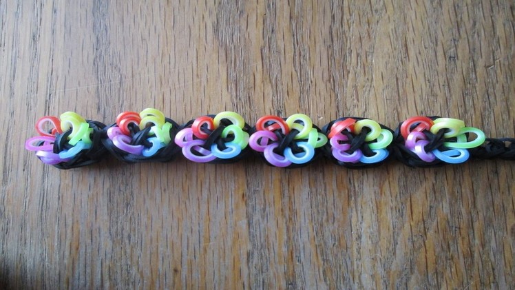 Rainbow Loom- Birthday Buds Bracelet (Original Design)