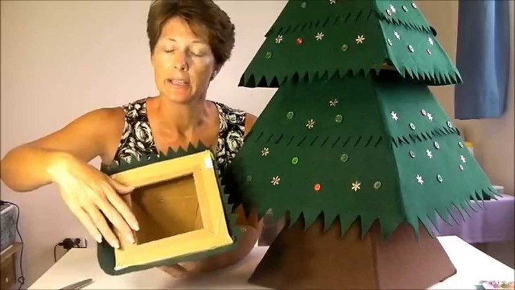 Sew a Felt Christmas Tree | The felt cover | Pt 2