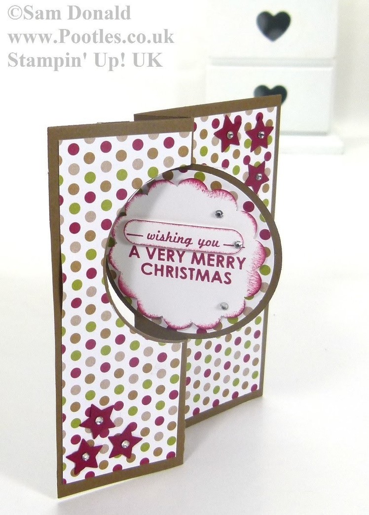 Stampin Up UK Advent Countdown 8 Thinlits Cards