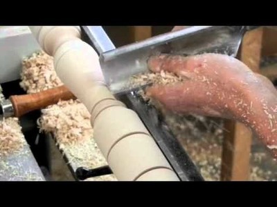 Turning a Windsor Chair Leg by Doucette and Wolfe Furniture Makers