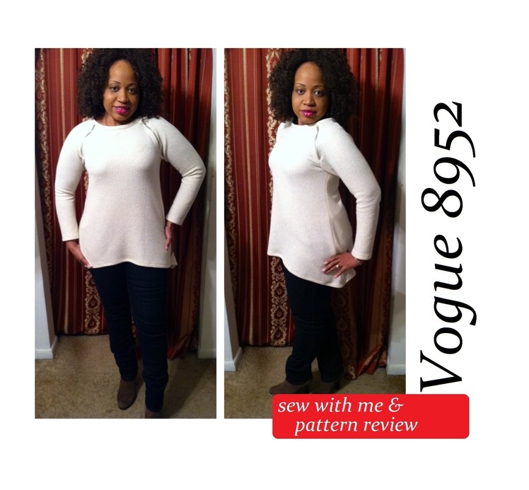 Twiluv 72: Vogue 8952 Sewing pattern review
