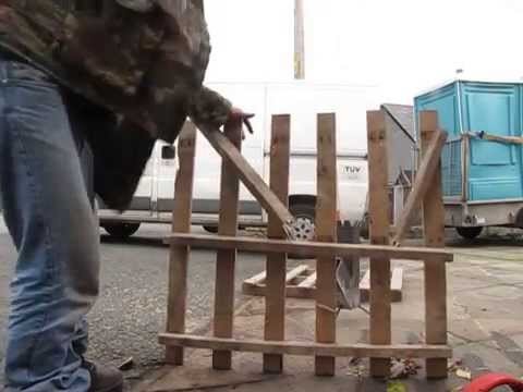 World Record for Breaking a Wooden Pallet! 11 Seconds!