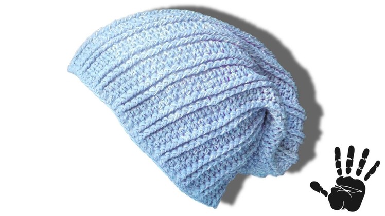 Zugspitze beanie crochet pattern part 1 - © Woolpedia
