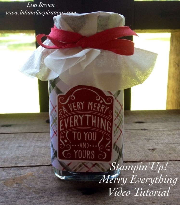 Christmas 2015 Merry Everything Treat Bottle