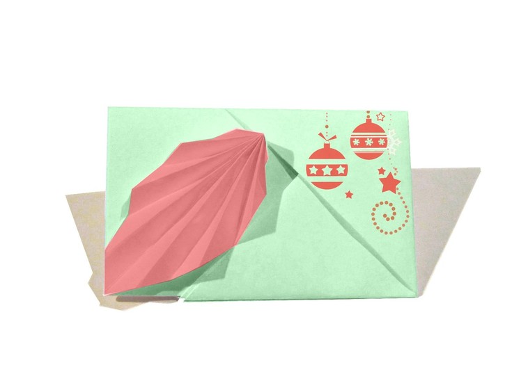 Christmas Origami Origami Leaf Card - How to make an Easy Origami Leaf Card